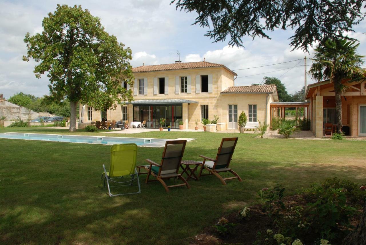 Les Ambeles Bed & Breakfast Saint-Magne-de-Castillon Ngoại thất bức ảnh