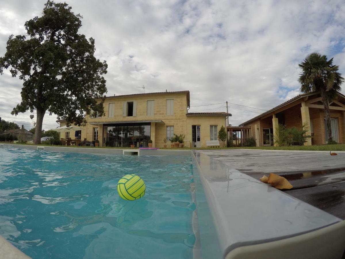 Les Ambeles Bed & Breakfast Saint-Magne-de-Castillon Ngoại thất bức ảnh